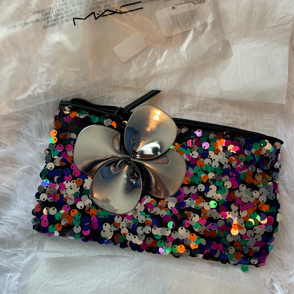 Limited addition Mac cosmetics make up bag